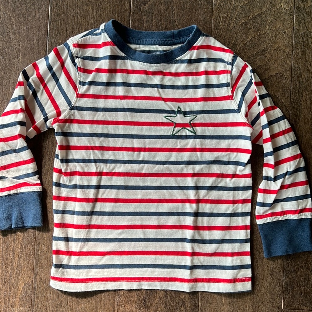 Tucker Tate long sleeve striped shirt